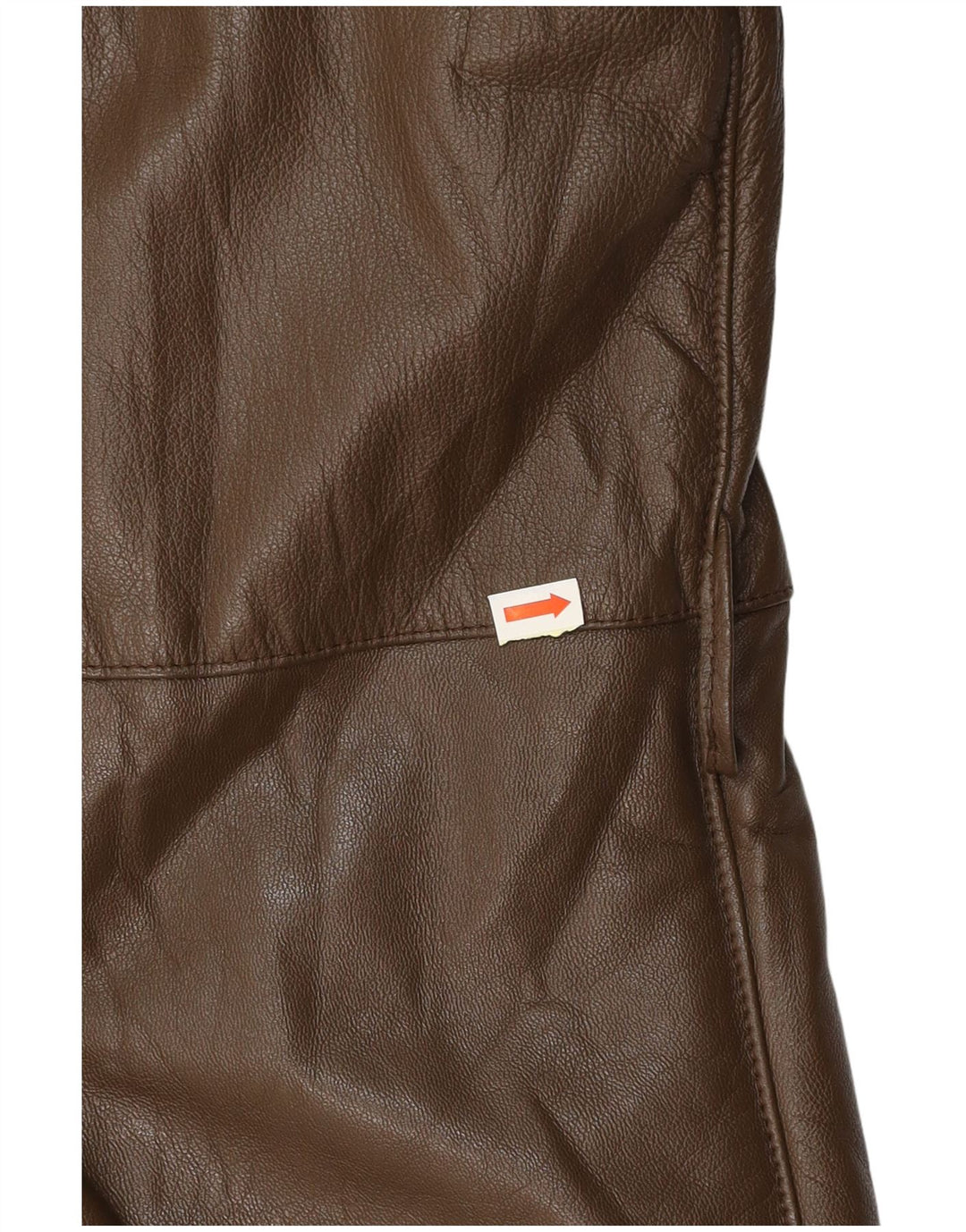 VINTAGE Læderfrakke til mænd UK 38 Medium Brun