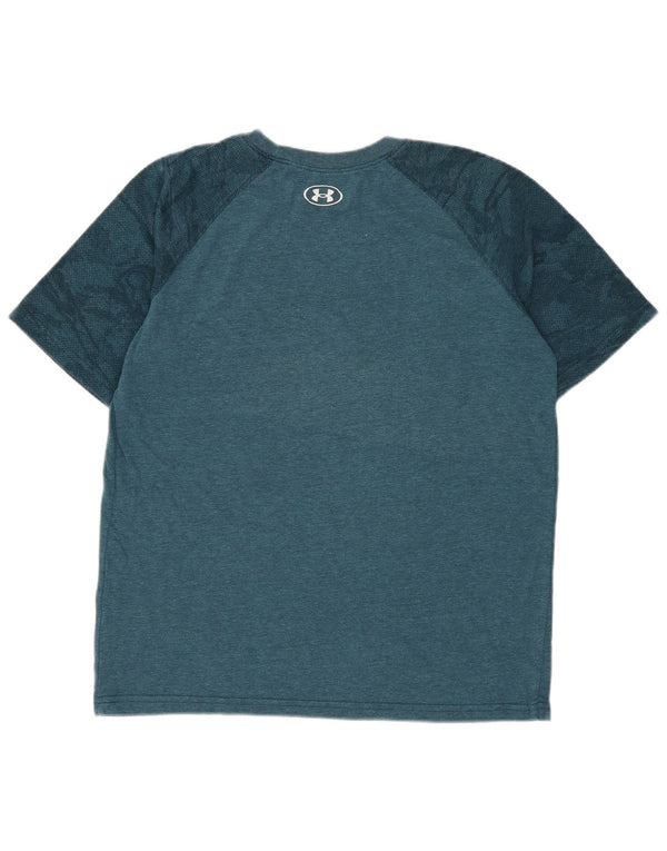 Under Armour Boys Grafisk T-Shirt Top 11-12 År Stor Blå