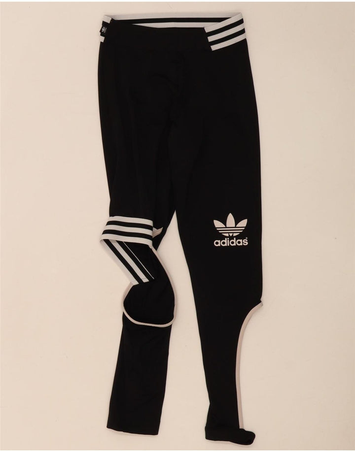 Adidas Kvinder Rita Ora Leggings UK 8 Small Black Colourblock Polyester