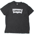 LEVI'S Mens Graphic T-Shirt Top 2XL Grey Flecked Cotton Vintage Levi's and Second-Hand Levi's from Messina Hembry 