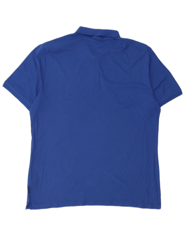 Calvin Klein herre poloshirt XL blå bomuld