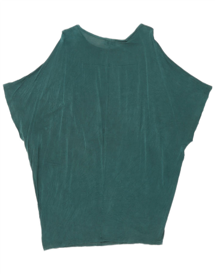 Diesel Dame Batwing Bluse Top UK 14 Medium Green