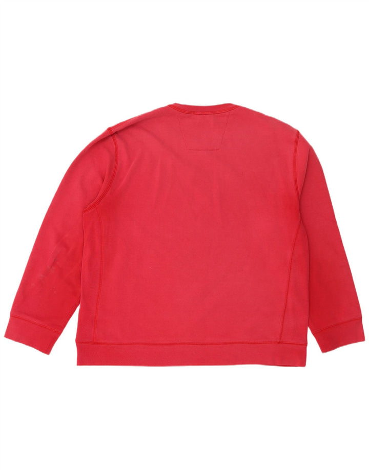 Nautica Herre Sweatshirt Jumper XL Rød Bomuld