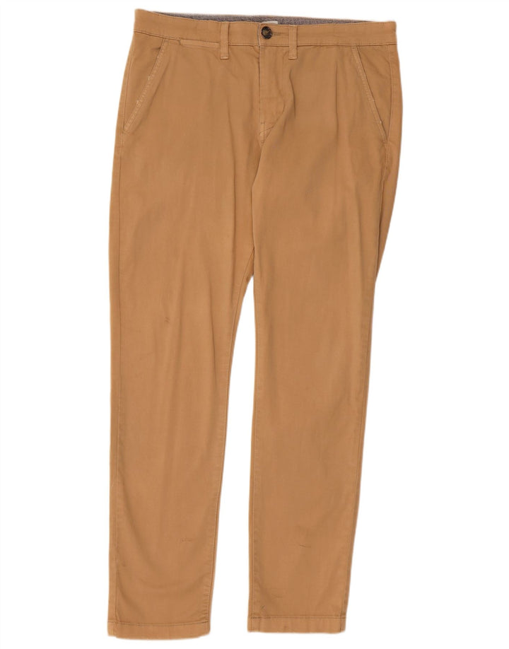 PEPE Jeans Herre Slim Chino Bukser W34 L32 Beige Bomuld