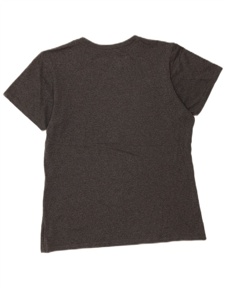 Under Armour Dame Grafisk T-Shirt Top UK 10 Lille Grå