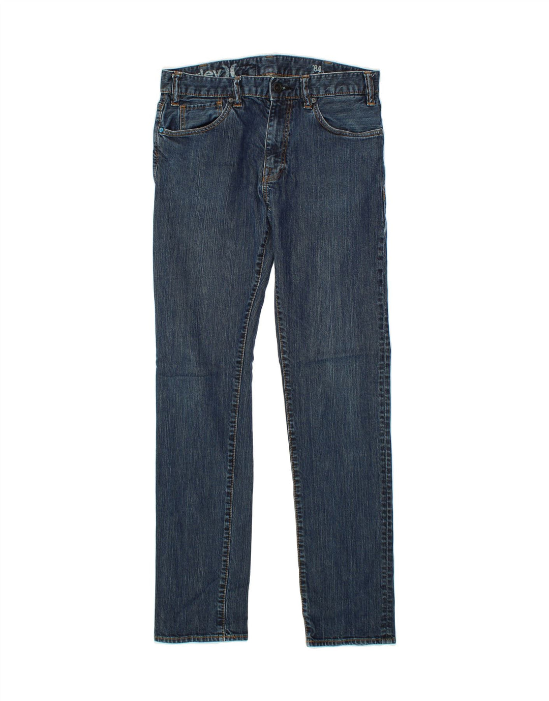HURLEY Mens Skinny Jeans W32 L33 Blue Cotton Vintage Hurley and Second-Hand Hurley from Messina Hembry 