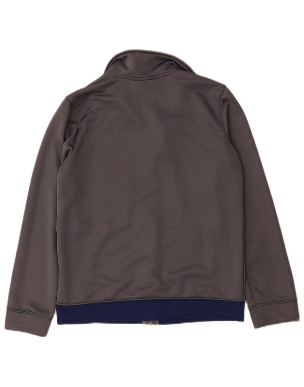 Nike Drenge Træningsdragt Topjakke 12-13 år Stor Grå Colourblock Polyester