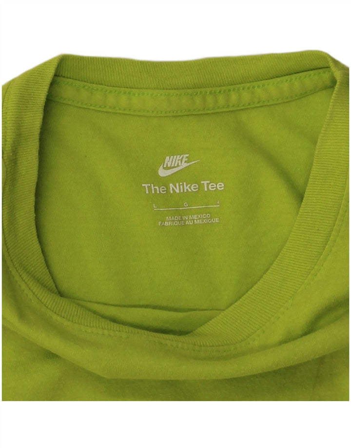 Nike Boys T-Shirt Top 12-13 år Stor Grøn