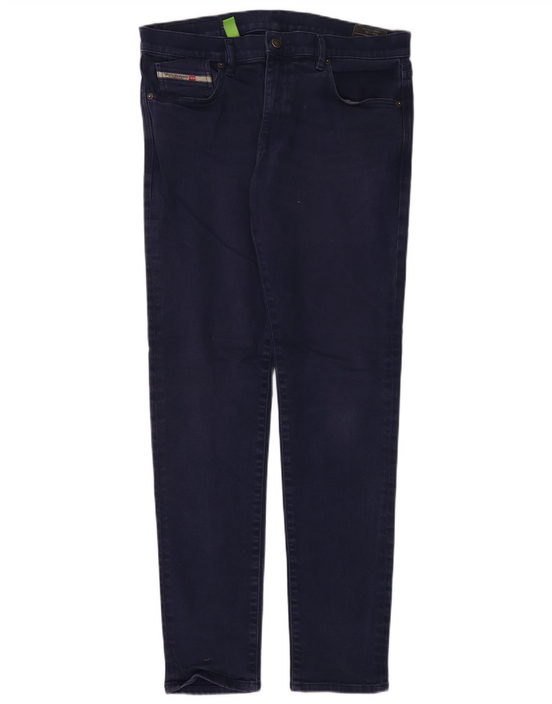 Diesel Herre Slim Jeans W34 L34 Marineblå Bomuld