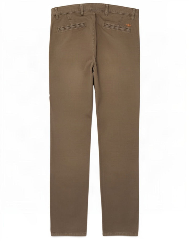 Dockers Herre Alpha Slim Jeans W34 L34 Brun Bomuld