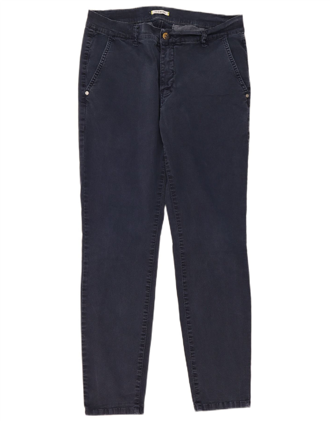 Iceberg Dame Slim Chino Bukser W32 L29 Navy Blue