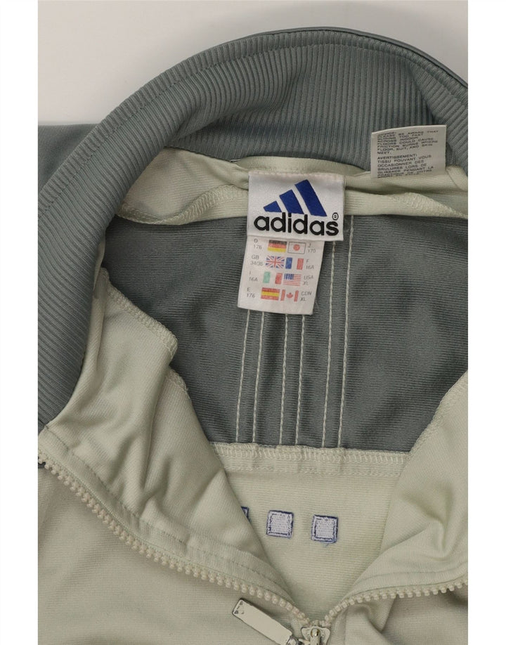 Adidas Træningsdragt Topjakke til drenge 15-16 år Grå Colourblock Polyester