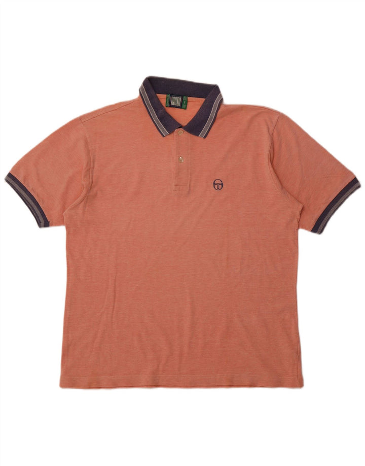 SERGIO TACCHINI Poloskjorte til mænd Stor Pink Bomuld