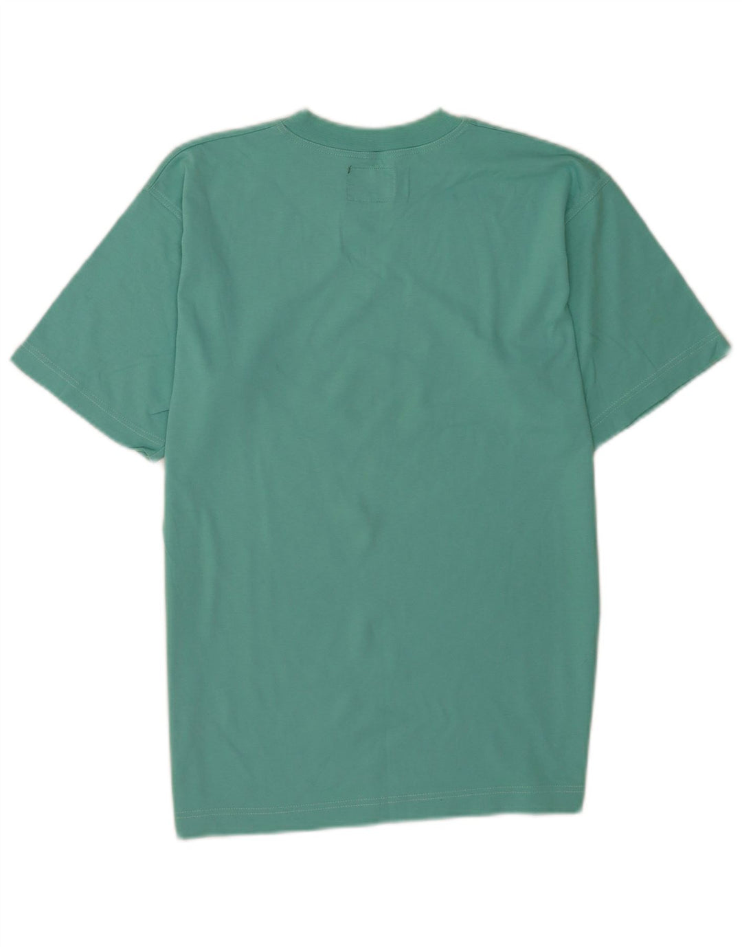 Vagabond Herre grafisk T-shirt Top Lille turkis bomuld