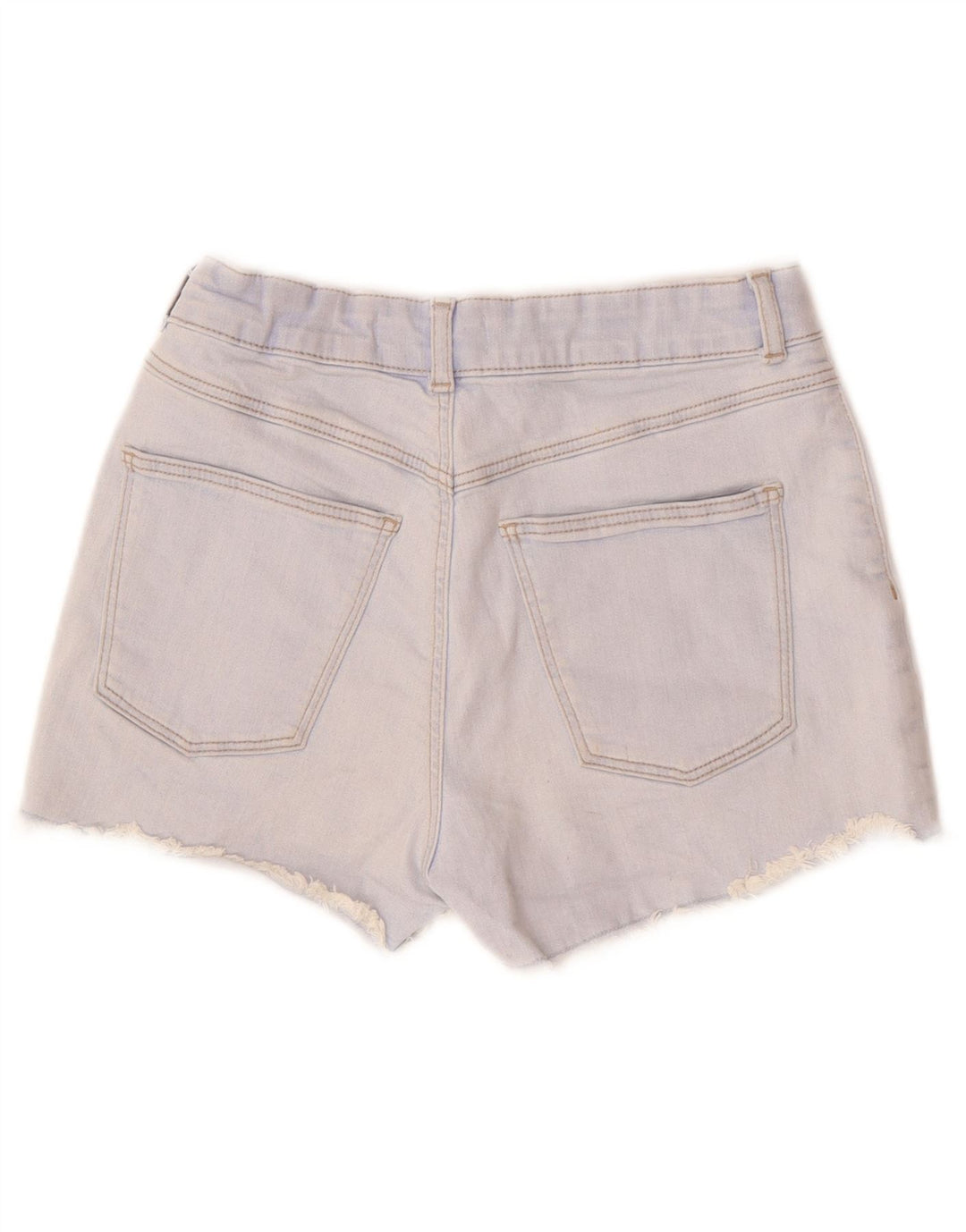 ZARA Piger High Waist denimshorts 13-14 år W26 Blå