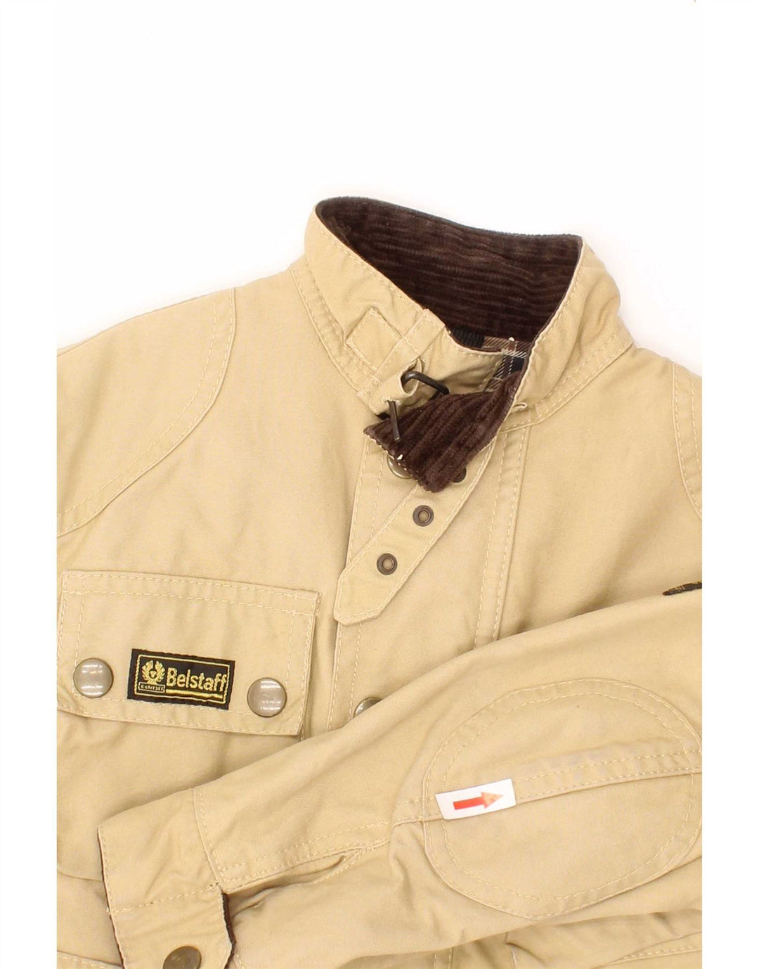 Belstaff Boys Utility Jacket 3-4 år Beige Cotton Biker