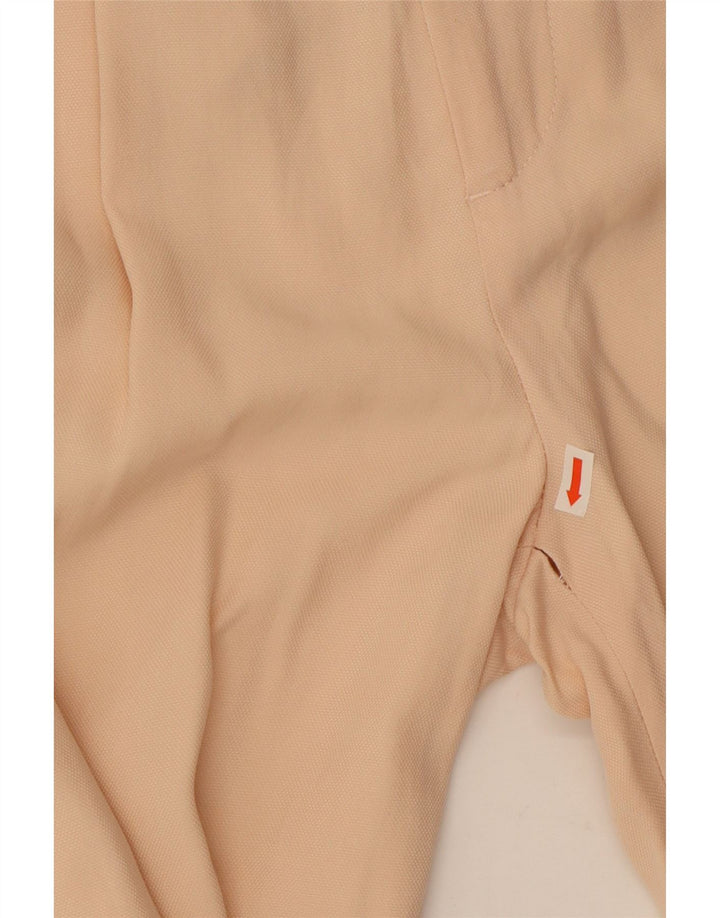 Zara Dame Pegged Capri Bukser Small W26 L22 Beige
