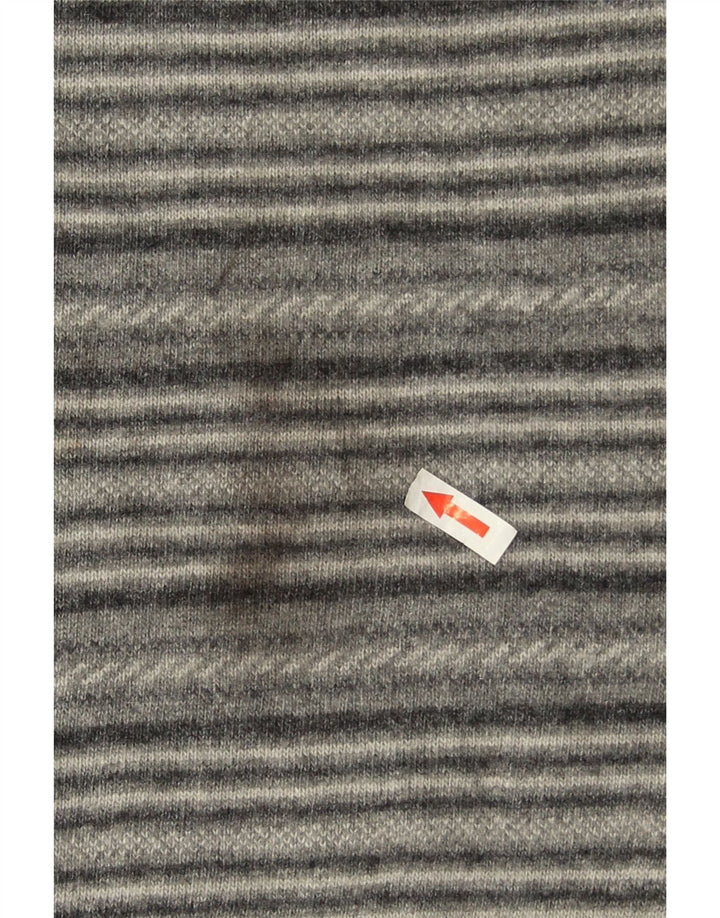 Marlboro Classics Herre Crew Neck Jumper Sweater XL Gråstribet