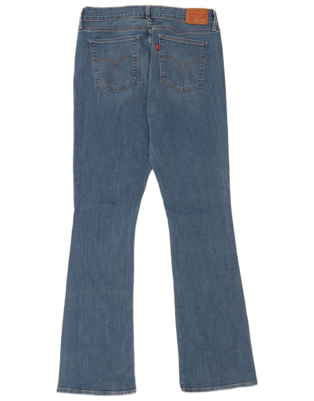 Levi's Dame 715 Bootcut Jeans W32 L32 Blå Bomuld