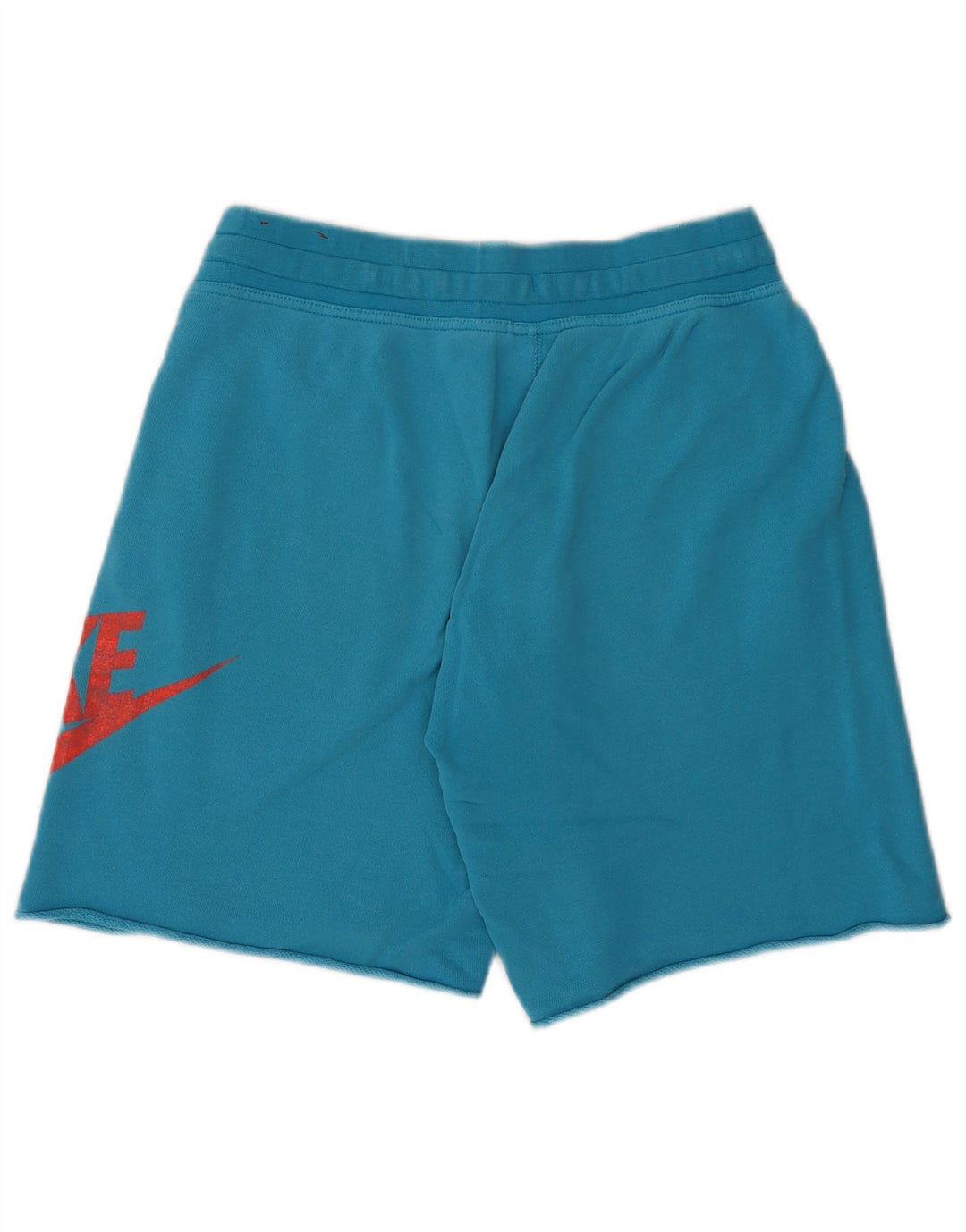 Nike grafiske sportsshorts til mænd mellemblå bomuld