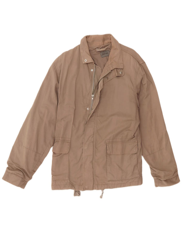 Reiss Herre Utility Jacket UK 44 2XL Beige Bomuld