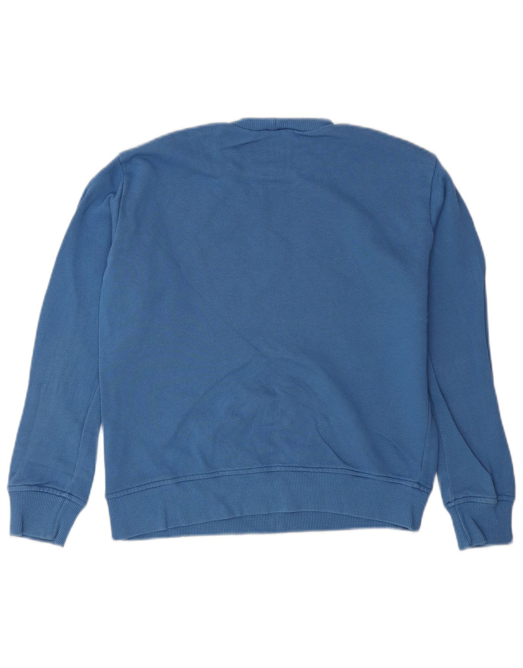 Benetton Boys Grafisk Sweatshirt Jumper 8-9 år Stor Blå Bomuld
