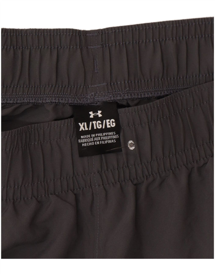 Under Armour Herre Graphic Regular Sports Shorts XL Grå Polyester