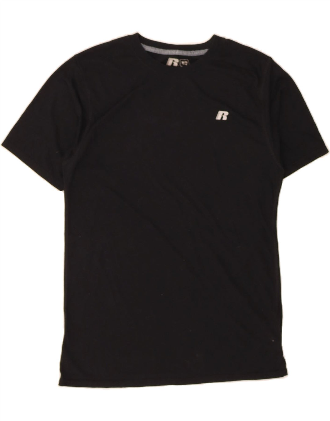 RUSSELL ATHLETIC Mens Dri-Power T-Shirt Top UK 38/40 Medium Black Vintage Russell Athletic and Second-Hand Russell Athletic from Messina Hembry 