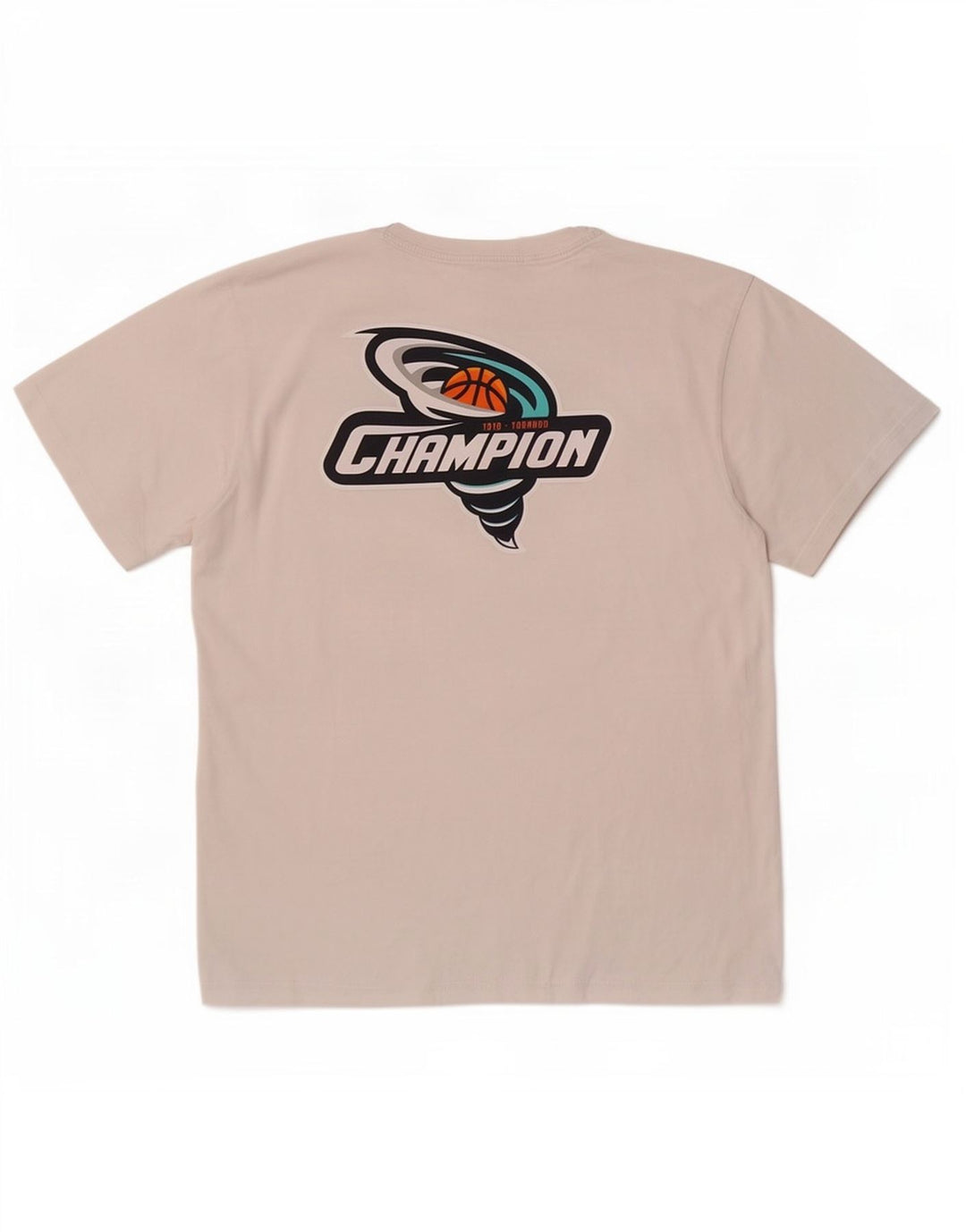 Champion Herre Grafisk T-Shirt Top Stor Hvid