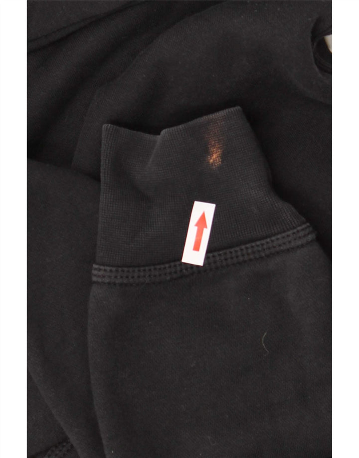 Nike Herre hættetrøje Jumper Medium Sort Bomuld