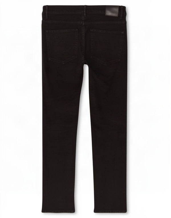 Zara Herre Slim Jeans EU 44 Large W34 L30 Sort Bomuld