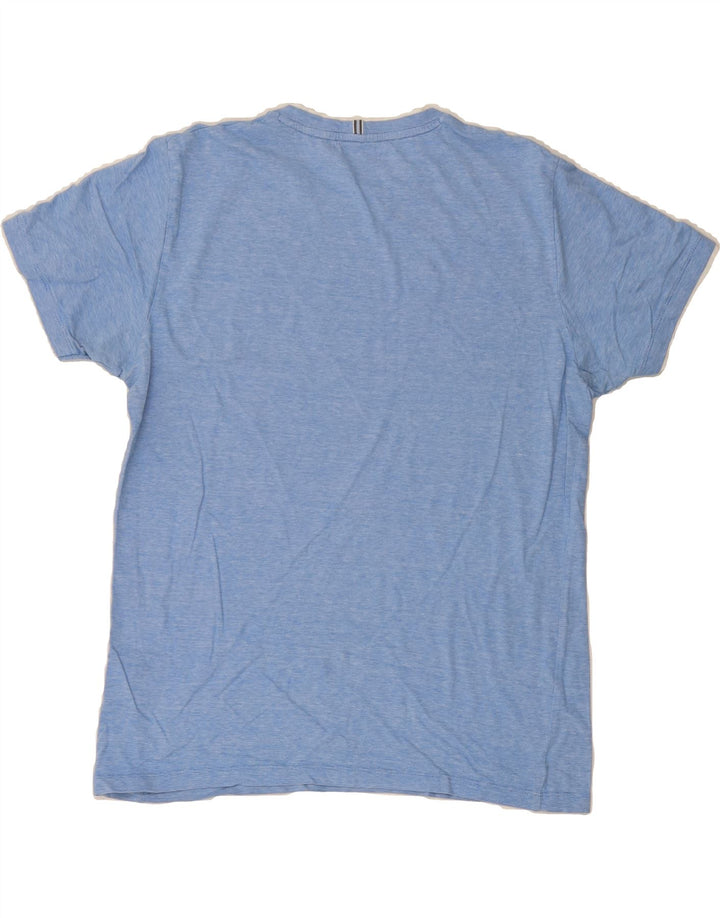 ESPRIT Mens Regular Graphic T-Shirt Top Medium Blue Cotton Vintage Esprit and Second-Hand Esprit from Messina Hembry 