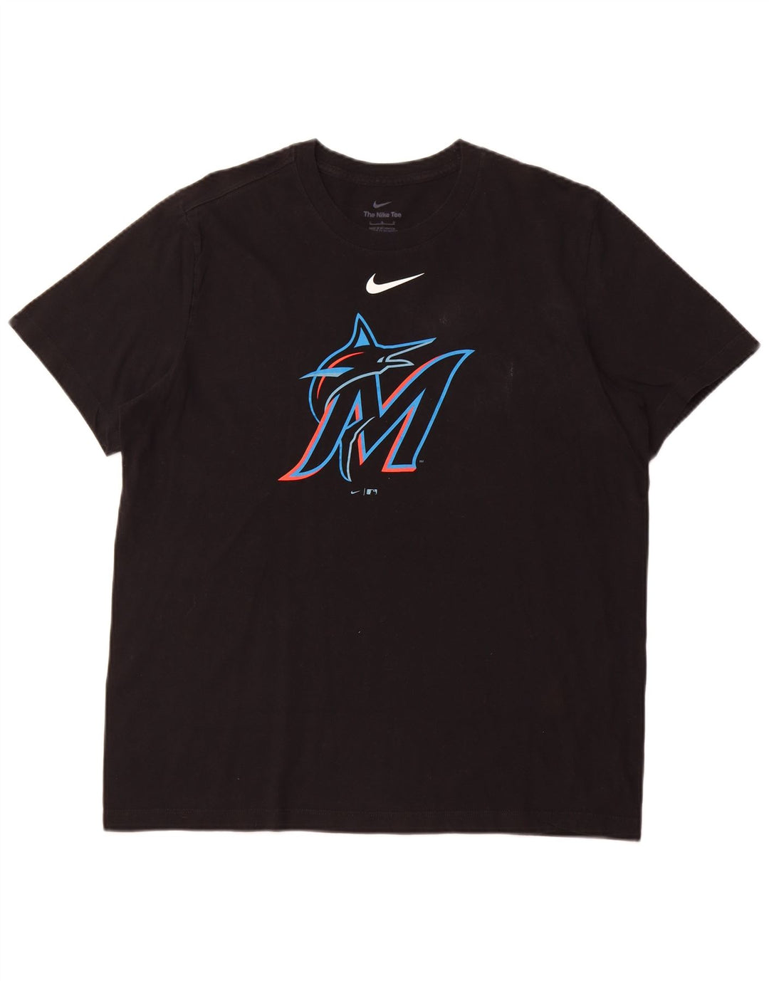 NIKE Grafisk T-shirt top til mænd, stor sort