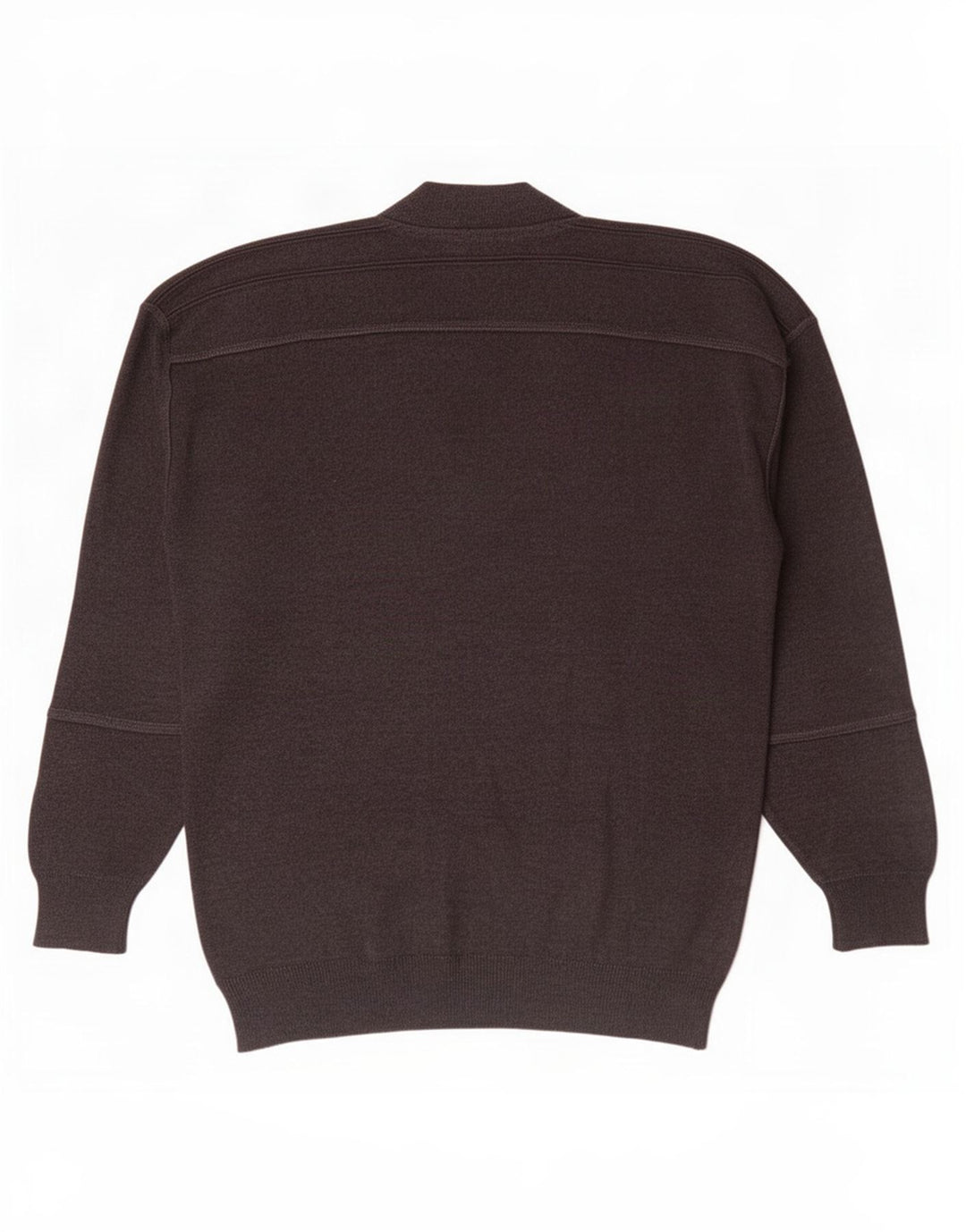 Il Granchio Herre V-hals sweater Stor Grå Uld