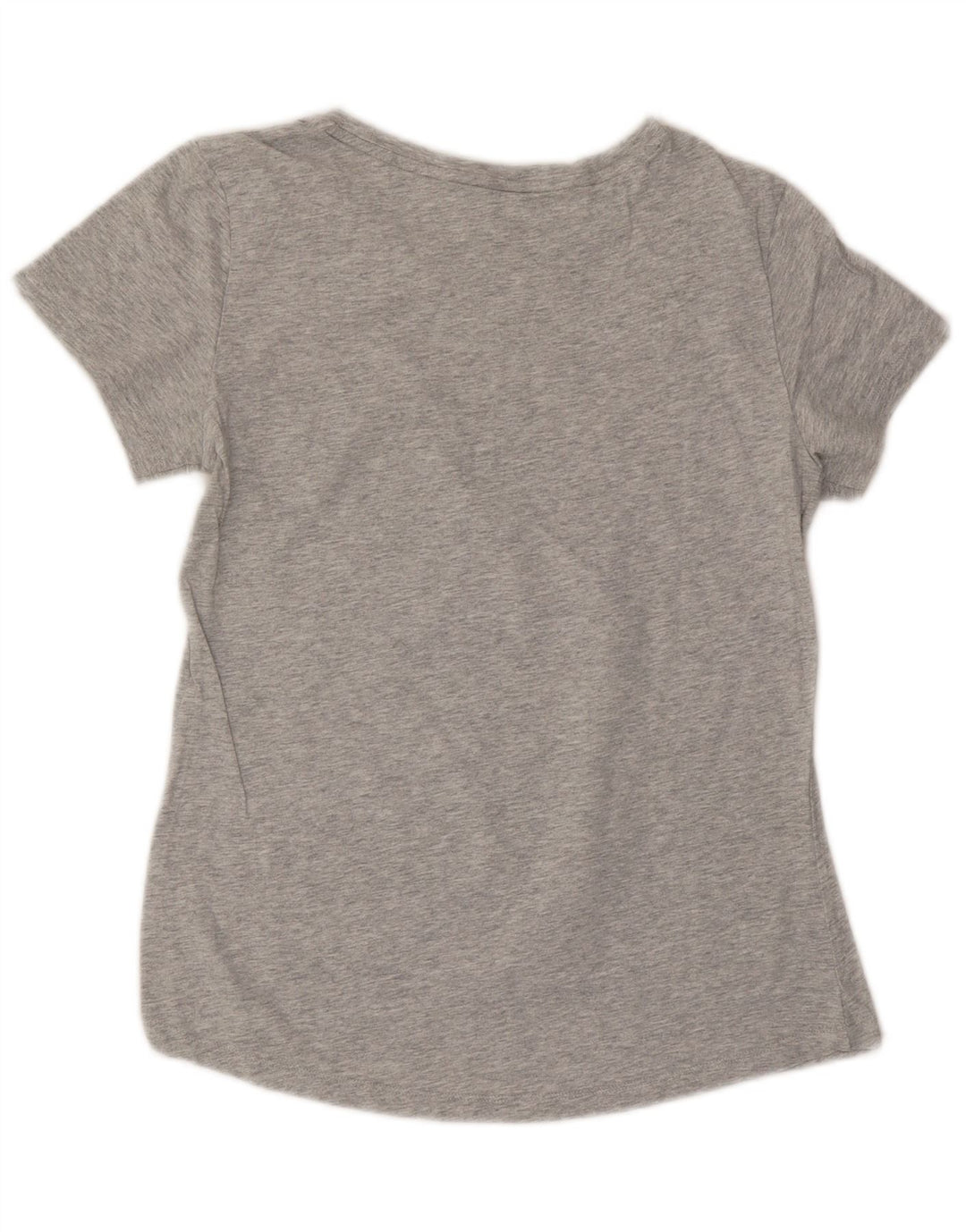 PUMA Grafisk T-shirt top til kvinder UK 12 Medium Grå Flecked