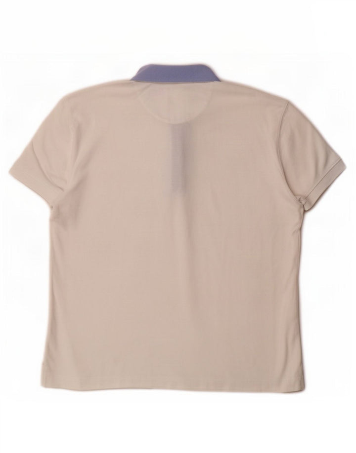 Massimo Dutti Herre Polo Shirt Large White