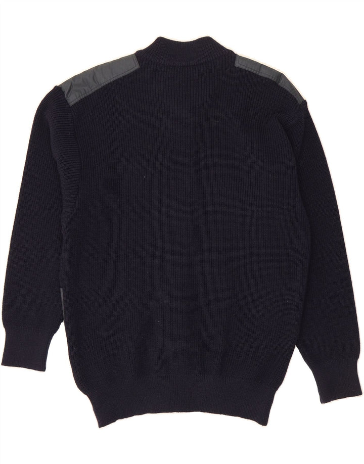 CUTTY SARK Mens Cardigan Sweater IT 46 Small Navy Blue Vintage Cutty Sark and Second-Hand Cutty Sark from Messina Hembry 
