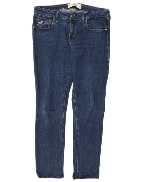 Hollister Dame Slim Jeans US 11 Large W30 L28 Blå Bomuld