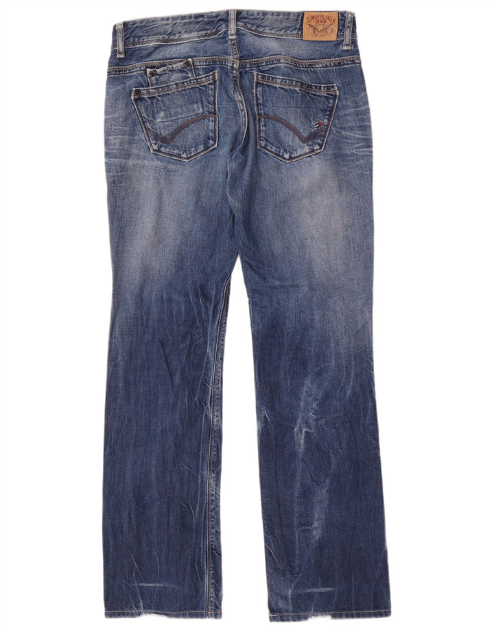 Tommy Hilfiger Dame Ruby Straight Jeans W30 L32 Blå Bomuld