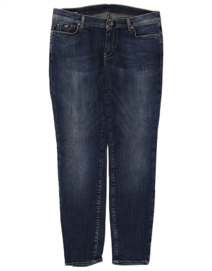Gas Dame Slim Jeans W31 L28 Blå Bomuld