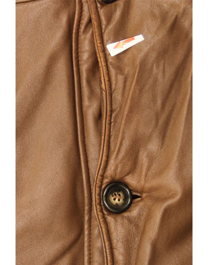 Belfe & Belfe Herre Læderjakke IT 52 XL Brun