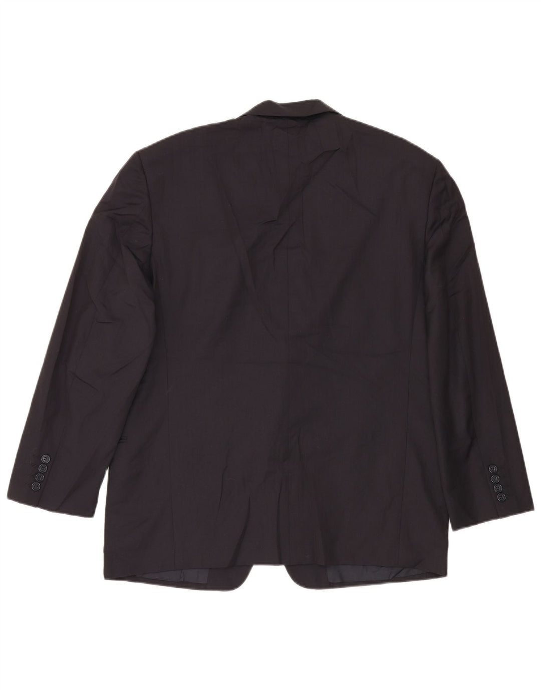 Marks & Spencer Herre 2-knaps blazerjakke UK 42 XL Marineblå Ny uld