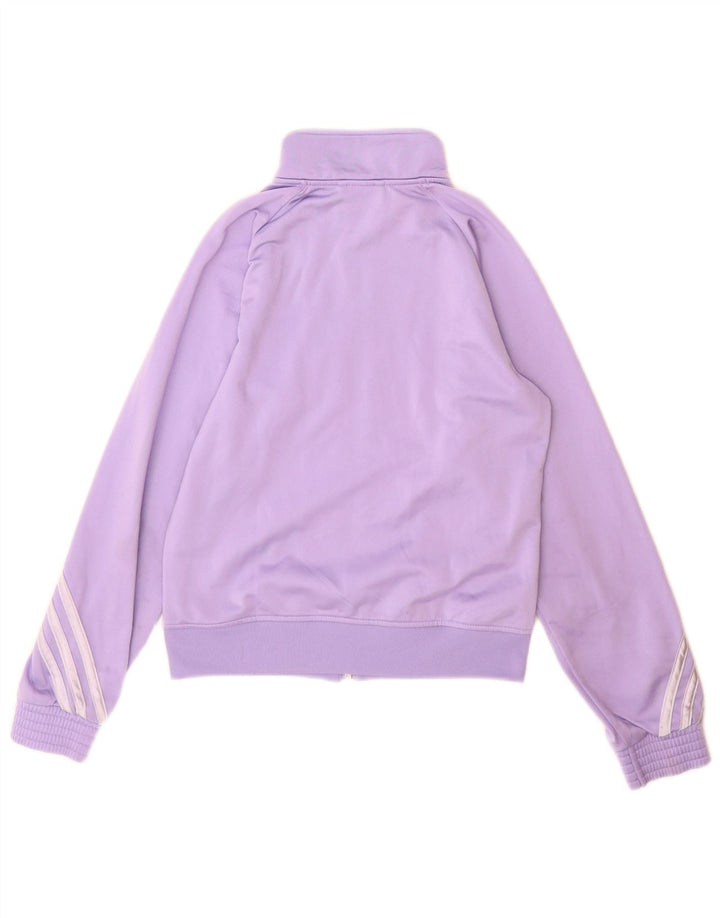Adidas Pige Træningsdragt Topjakke 11-12 År Lilla Polyester