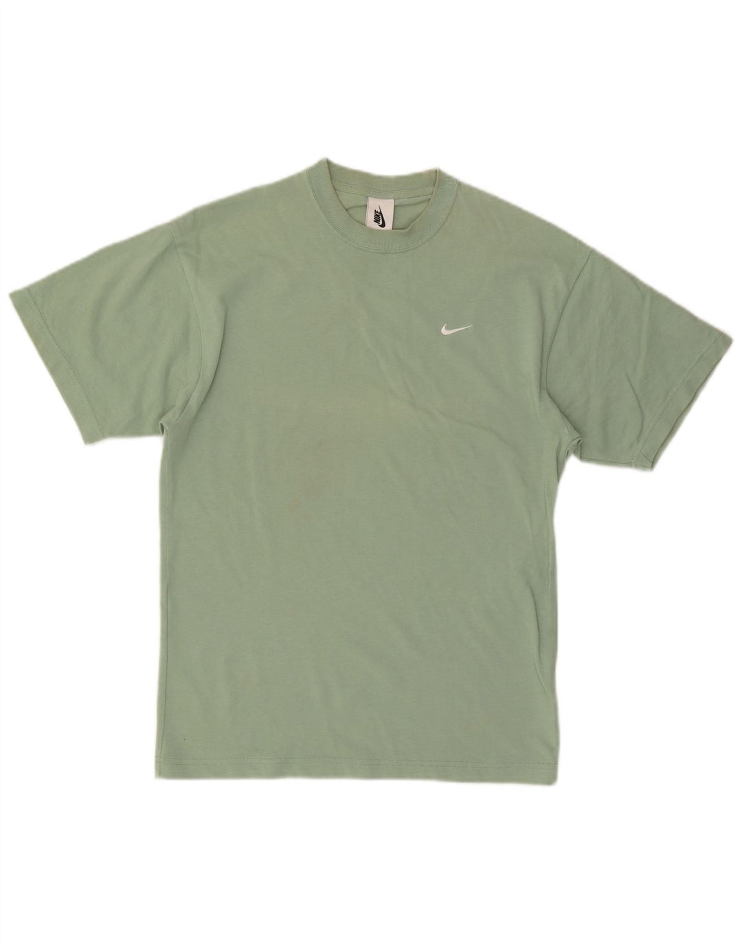 Nike T-shirt top XS Grøn bomuld til mænd