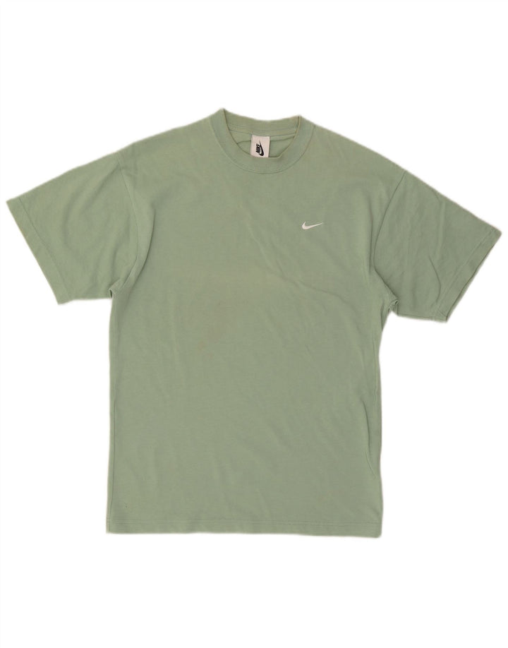 Nike T-shirt top XS Grøn bomuld til mænd