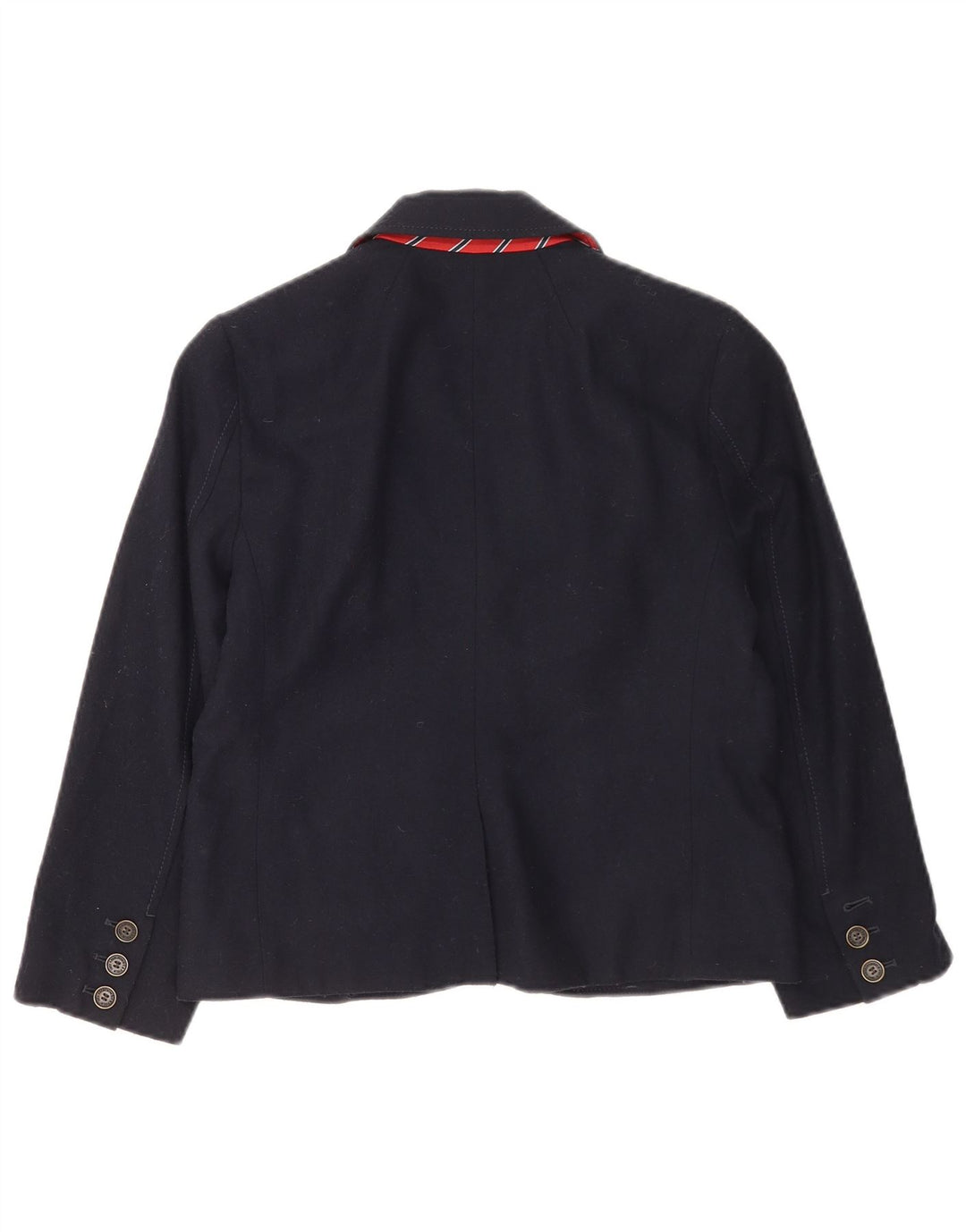 Abercrombie & Fitch Dame 2 Button Blazer Jacket UK 12 Medium Navy Blue