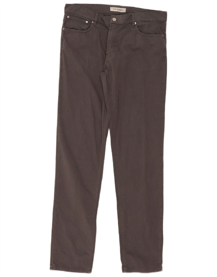 Trussardi Herre Slim Casual Bukser W36 L36 Grå