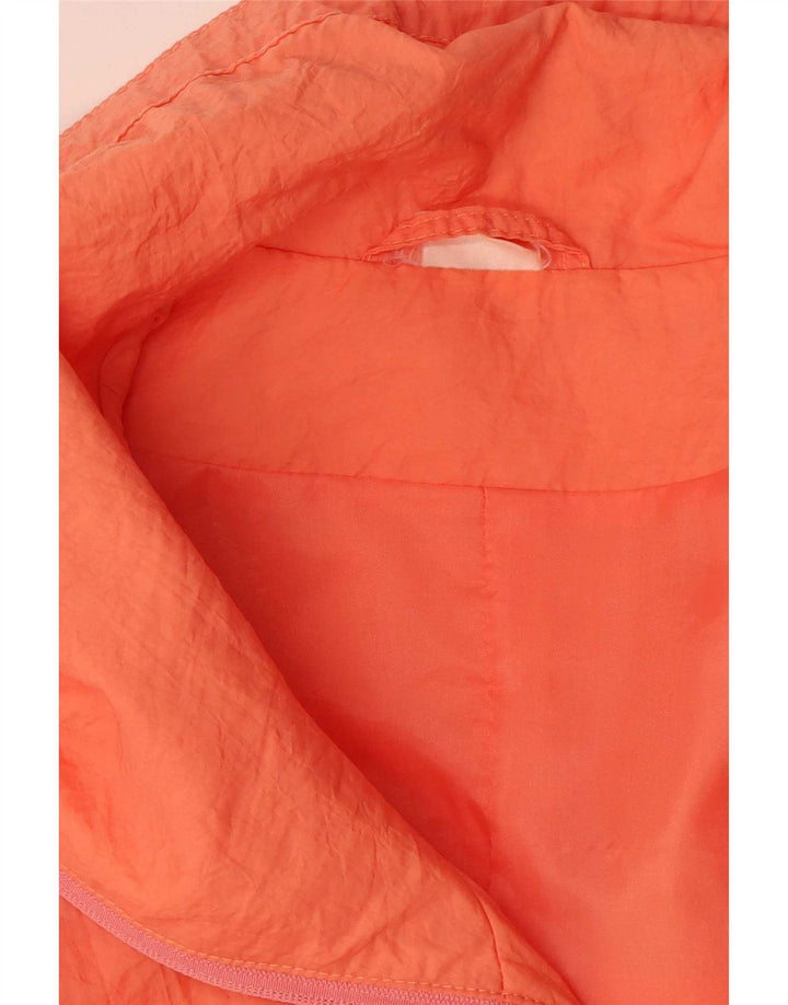 Vintage regnfrakke til kvinder UK 18 XL Orange