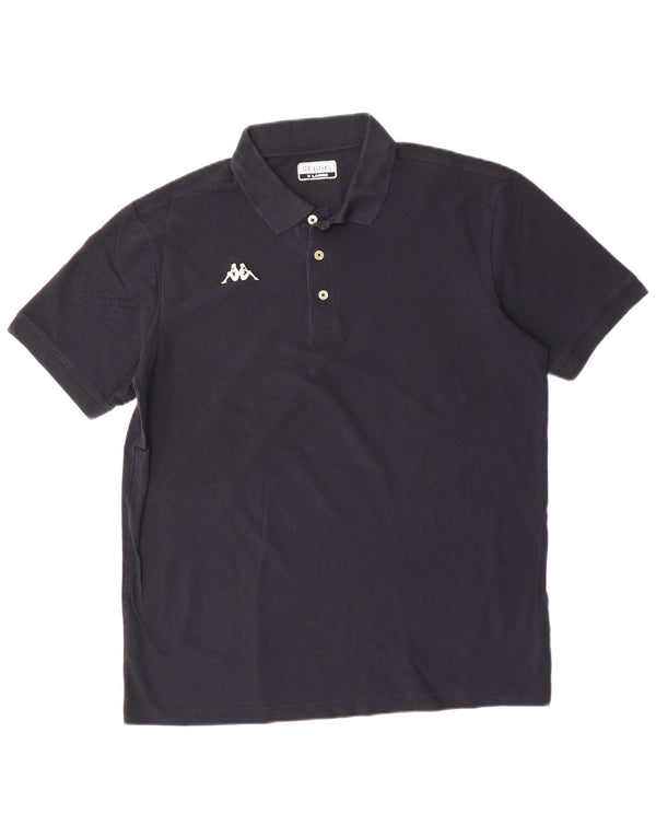 Kappa herre poloshirt XL marineblå bomuld
