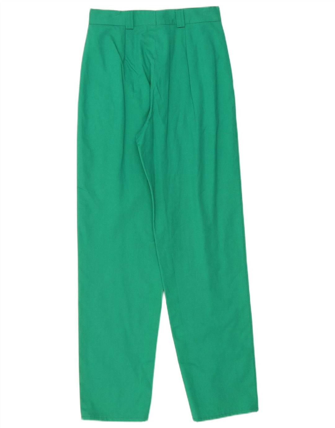 VINTAGE Højtaljede Chinobukser IT 42 Medium W26 L30 Turkis